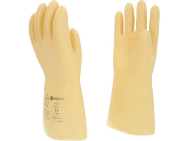 KS Tools 117.0055, Isolerende hansker, Hvit, Voksen, Hankjønn, UV-resistens, Latex