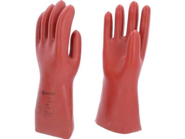KS Tools 117.0071, Isolerende hansker, Rød, Voksen, Hankjønn, UV-resistens, Latex