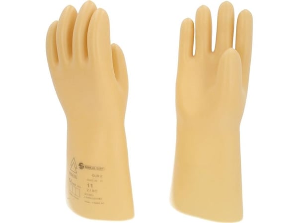 KS Tools 117.0058, Isolerende hansker, Hvit, Voksen, Hankjønn, UV-resistens, Latex