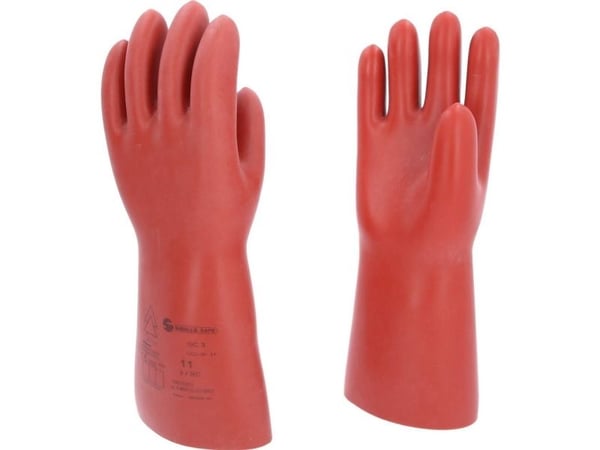 KS Tools 117.0079, Isolerende hansker, Rød, Voksen, Hankjønn, UV-resistens, Latex