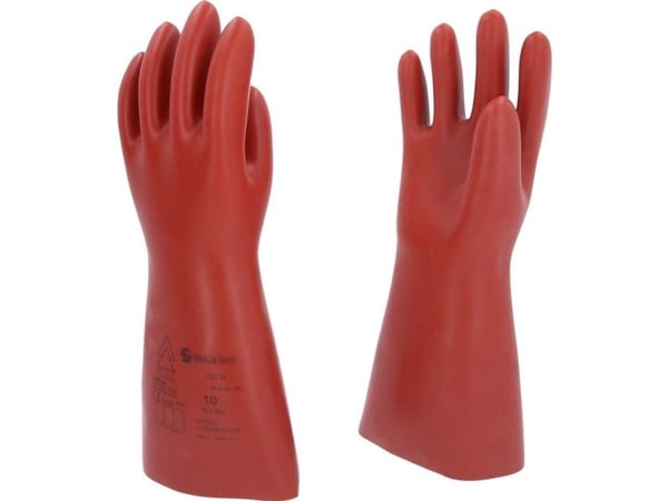 KS Tools 117.0069, Isolerende hansker, Rød, Voksen, Hankjønn, UV-resistens, Latex