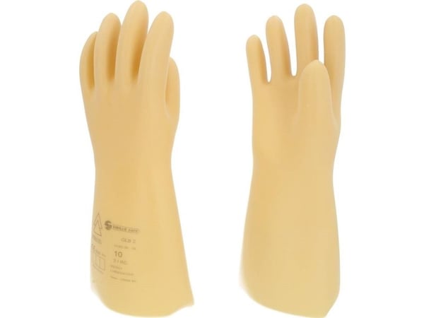 KS Tools 117.0057, Isolerende hansker, Hvit, Voksen, Hankjønn, UV-resistens, Latex