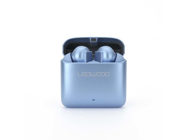 LEDWOOD Titan, True Wireless Stereo (TWS), Samtale/Musikk/Sport/Hverdag, Hodesett, Lyseblå