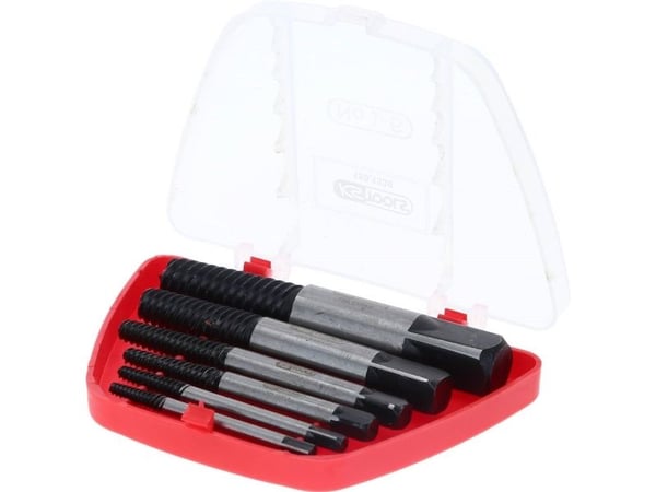 Bor-/skrue-/rørgjenger-sett M3-M24, 6 deler KS Tools