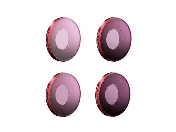 PGYTECH P-32C-012, Kameran suodatinsarja, Kaksipuolinen pinnoite, 4 kpl