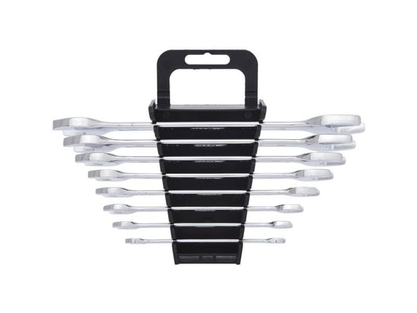 KS Tools 517.0148, Kromfarget, Kromvanadiumstål, Rett, 22,20 mm, Boks, 8 stykker