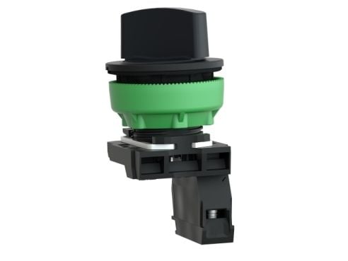 Schneider Electric XB5F, Musta, IP66, IK03, 36,6 mm, 73 mm, 42 mm