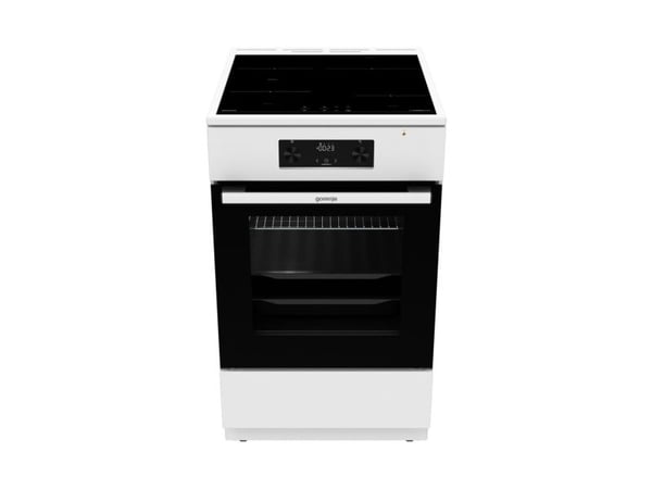 Gorenje Advanced GEIT5C60WPG - Komfyr - frittstående - bredde: 50 cm - dybde: 59.4 cm - høyde: 85 cm - med selvrens - hvit
