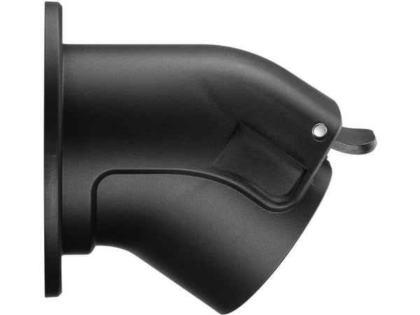 Goobay 61142, Asennustolppa, Musta, Ulkona, 1 kpl, 98 mm, 110 mm