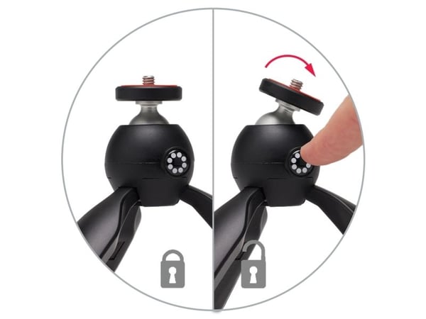 Joby HandyPod 2, 3 ben, Sort, 13,5 cm, 170 g