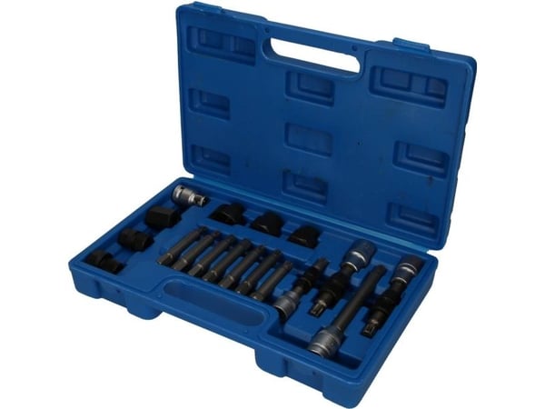 KS TOOLS Werkzeuge-Maschinen GmbH Vaihtovirtageneraattorikärkisarja, 18 kpl (BT571020)
