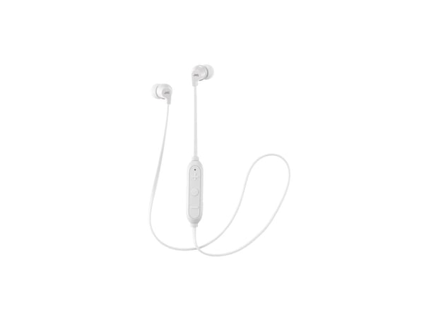 JVC HA-FX21BT - Ørepropper med mikrofon - i øret - Bluetooth - trådløs - hvit