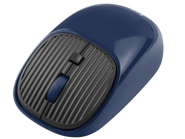 Tracer Wave - Hiiri - oikea- ja vasenkätinen - optinen - 4 painiketta - langaton - 2,4 GHz - langaton vastaanotin (USB) - tummansininen - tummansin...