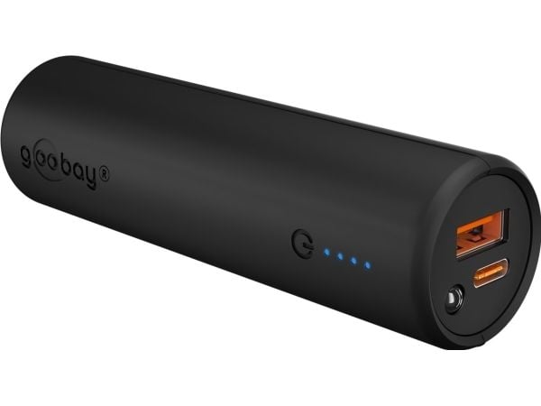Goobay 60656, 5000 mAh, Lithium-Ion (Li-Ion), 3,7 V, Sort
