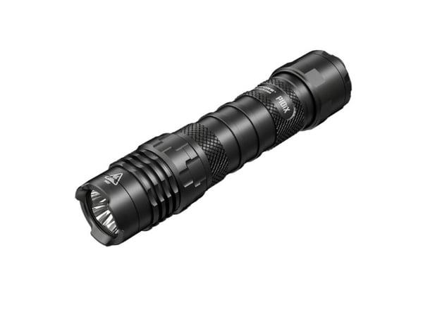 Nitecore P10iX, Ficklampa, Svart, Gjuten aluminium, Knappar, 2 m, 1 m