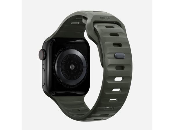 Nomad NOMAD Sport Strap V2 Vanntett 45mm / 44mm / 42mm Ash Green
