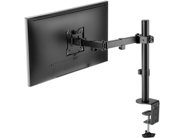 Goobay 58528, 8 kg, 43,2 cm (17"), 81,3 cm (32"), 100 x 100 mm, Høydejustering, Sort