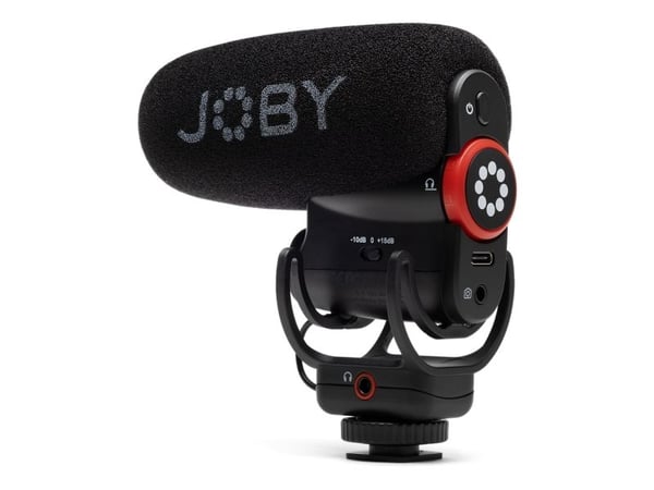 Joby Wavo Plus, Mikrofon til digitalkamera, -16 dB, 20 - 20000 Hz, 75 dB, 130 dB, 100 Hz