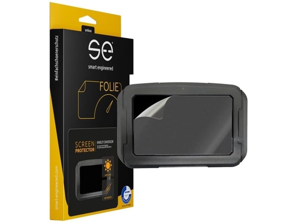 Smart Engineered SE-DCP-2-0102-0136-1-M, Skjermbeskytter, Motorsykkel, Sort, Termoplastisk polyuretan (TPU), Monokromatisk, Harley Davidson Pan Ame...