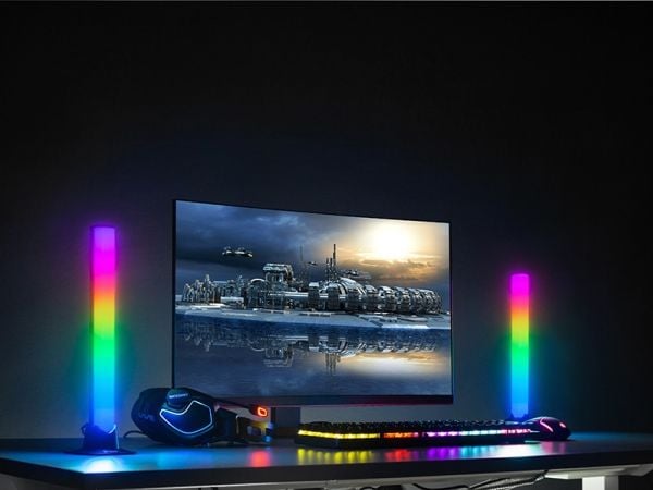 Tracer Smart Desk - Skrivebordslampe - LED - RGB-lys (en pakke 2)