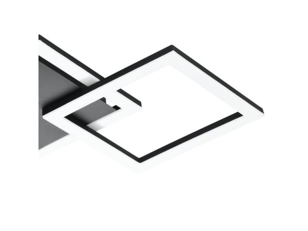 EGLO Paranday-Z, Smarttaklampe, ZigBee, Sort, Hvit, LED, Plast, Stål, Hvit