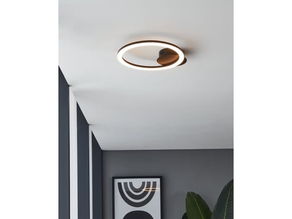 EGLO PARRAPOS-Z, 1 ampuller, LED, 1000 lm, IP20, Sort