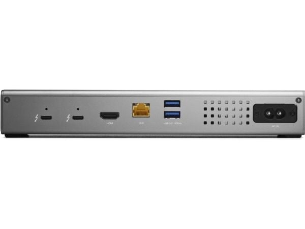 OWC Go Dock - Dokkingstasjon - Thunderbolt 4 - 2 x Thunderbolt 4, HDMI - 2.5GbE, 1GbE - 120 watt