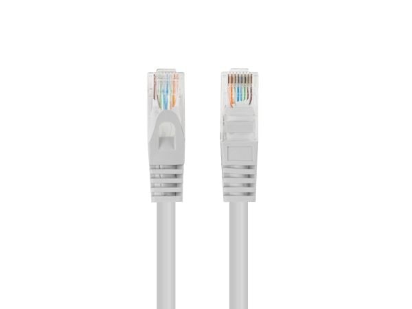 PATCHCORD CAT.6 UTP 7.5M SZARY FLUKE LÄPÄISSYT LANBERG