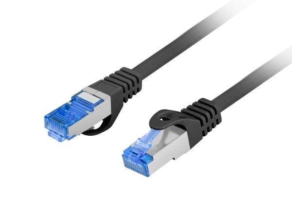 Lanberg PCF6A-10CC-0025-BK, 0,25 m, Cat6a, S/FTP (S-STP)