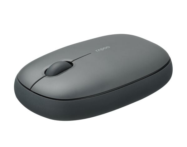 Rapoo M660 Silent grijs draadloze Multi-Mode-Muis, Ambidekstriøs, Optisk, RF trådløs + Bluetooth, 1300 DPI, Grå