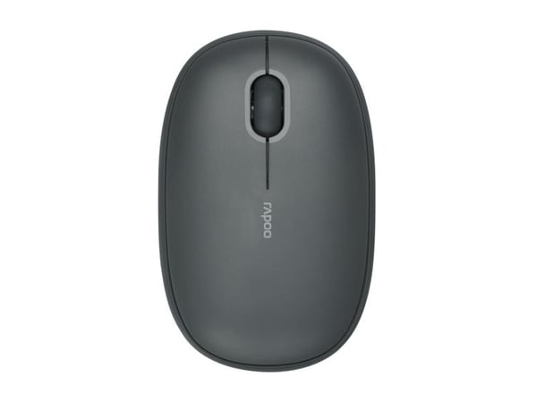 Rapoo M660 Silent grijs draadloze Multi-Mode-Muis, Ambidekstriøs, Optisk, RF trådløs + Bluetooth, 1300 DPI, Grå