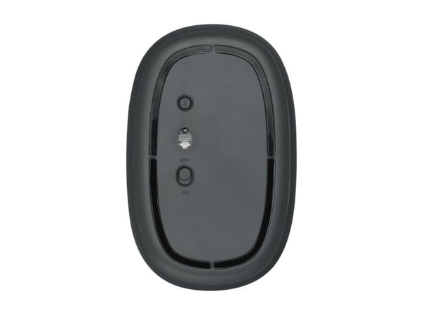 Rapoo M660 Silent grijs draadloze Multi-Mode-Muis, Ambidekstriøs, Optisk, RF trådløs + Bluetooth, 1300 DPI, Grå