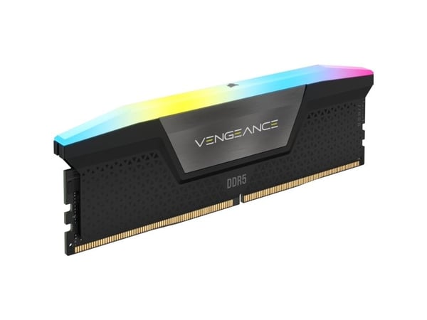Corsair DDR5 7000MHz 48GB (2x24GB) DIMM Unbuffered CL40 XMP 3.0 VENGEANCE RGB Black Heatspreader 1.4