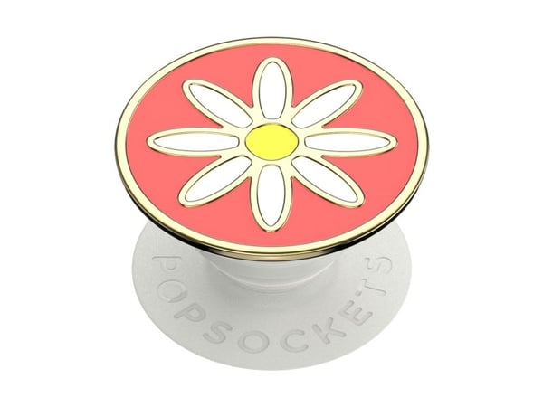 POPSOCKETS Emalj Quaint Daisy korall