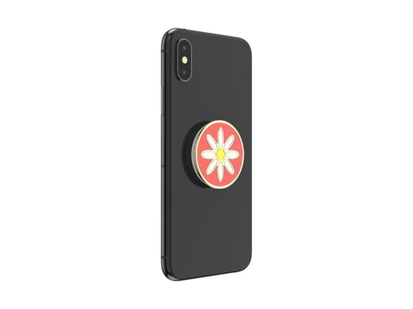 POPSOCKETS Emalj Quaint Daisy korall
