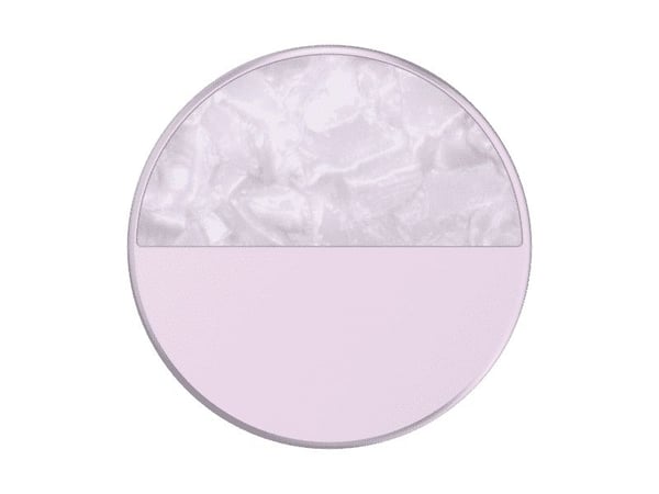 PopSockets PopGrip - Fingergrep/stativ for mobiltelefon - Glam Inlay Acetate Lilac