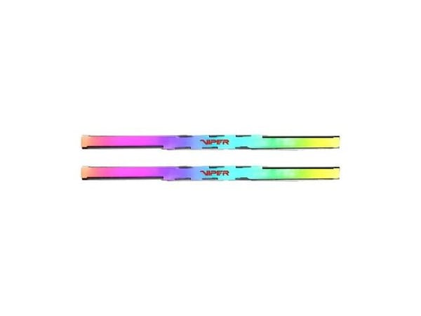 Patriot Viper Venom RGB DDR5 series - DDR5 - sett - 32 GB: 2 x 16 GB - DIMM 288-pin - 6800 MT/s / PC5-54400 - CL34 - 1.4 V - ikke-bufret - on-die E...