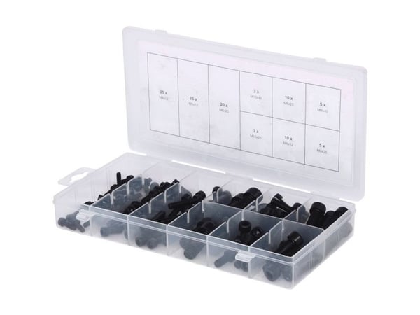 KS Tools 970.0390, DIN 912, 650 g, 106 stykker