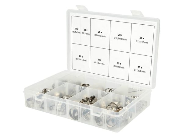 KS Tools slangestrammebånd 170 deler 970.0830