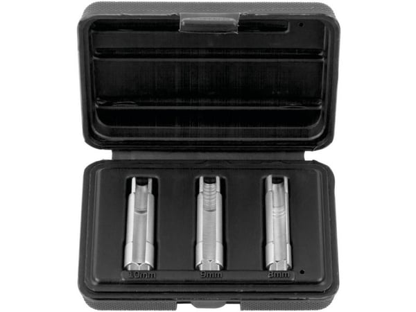 KS Tools 500.7350, Støpselsett, 3 hoder, Stål, 120 g