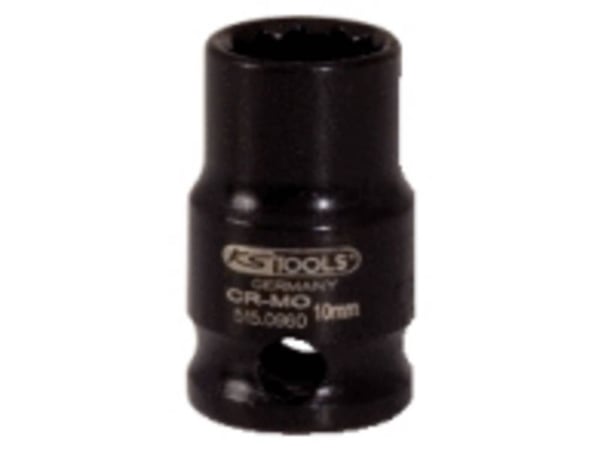 KS Tools 515.0960, Kraftpipe, 1 hoder, 3/8", Krom-molybden, 5 mm, 28 mm