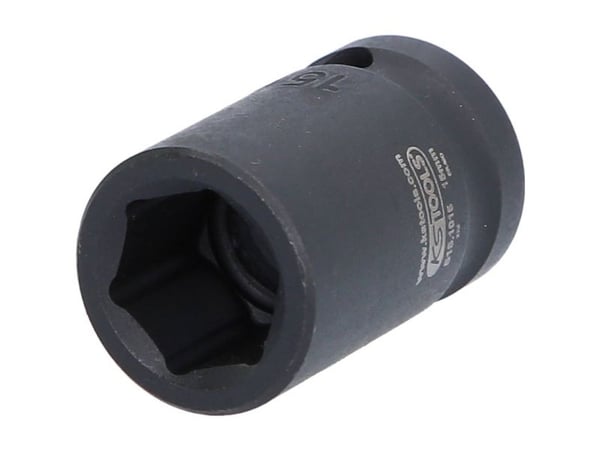KS Tools 515.1015, Kraftpipe, 1 hoder, 1/2", Krom-molybden, 11 mm, 38 mm