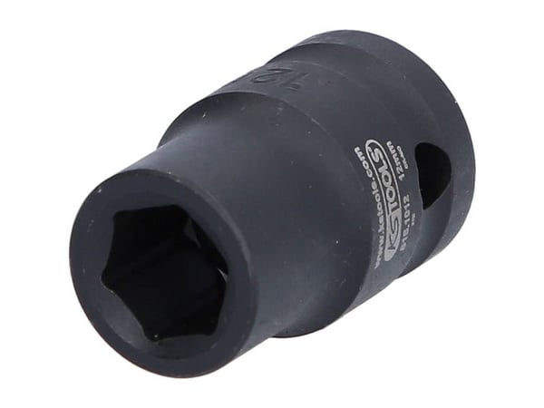 KS Tools 515.1012, Kraftpipe, 1 hoder, 1/2", Krom-molybden, 10 mm, 38 mm