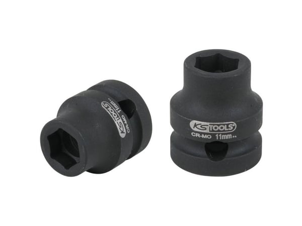 KS Tools 515.0057, Støpselsett, 1/2", Metrisk, 15 hoder, 11 mm, Krom-molybden-stål