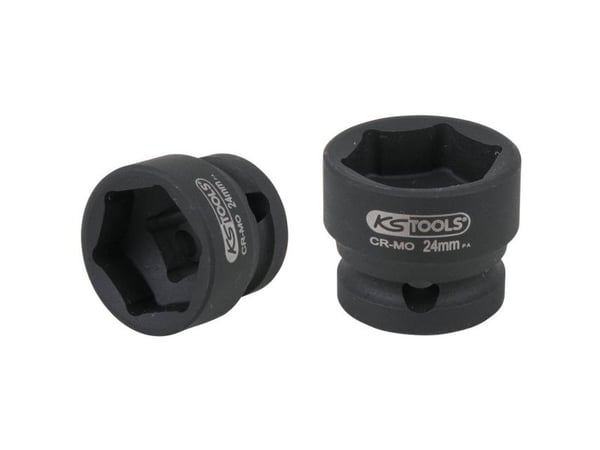 KS Tools 515.0073, Støpselsett, 1/2", Metrisk, 15 hoder, 24 mm, 1/2"