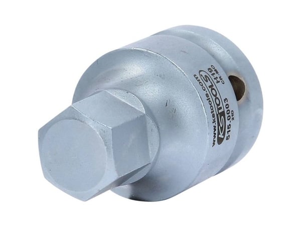 KS Tools 515.0003, Kraftpipe, 1 hoder, 3/4", Krom-molybden, 40 mm, 60 mm