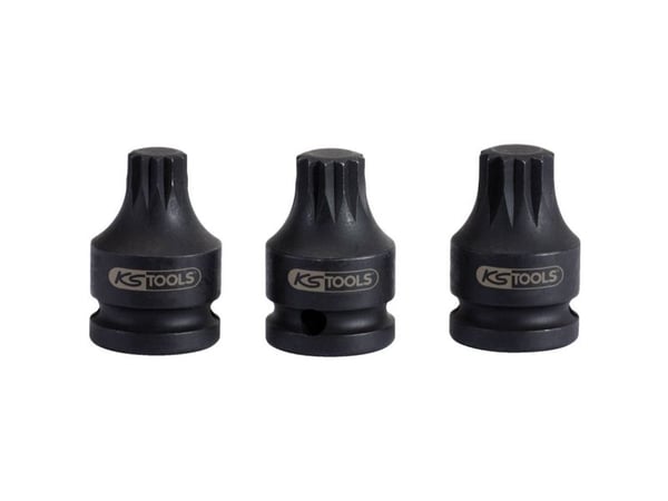 KS Tools 515.1173, Kraftpipe, 1 hoder, 1/2", Krom-molybden, 25 mm, 45 mm