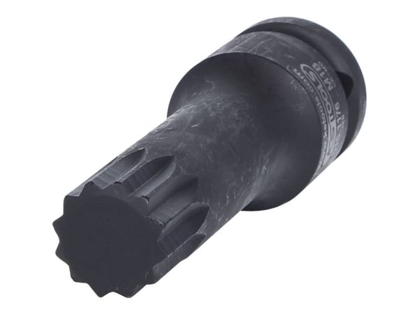 KS Tools 515.1176, Kraftpipe, 1 hoder, 1/2", Krom-molybden, 25 mm, 75 mm