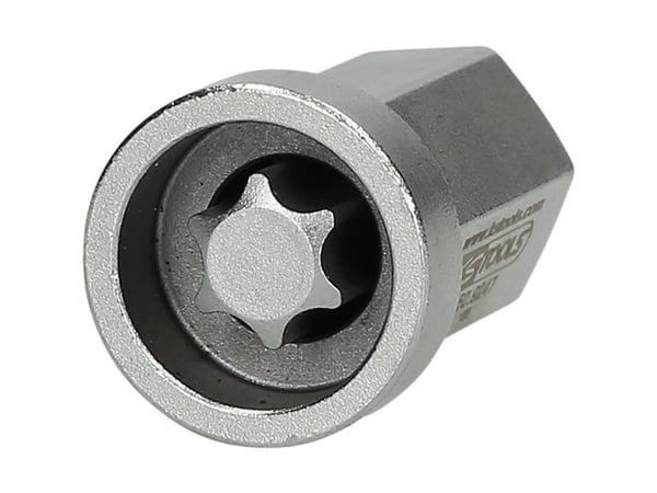 KS Tools 150.9247, Stikkontakt, 1/2", 1 hoder, Kromvanadiumstål, DIN 3120, ISO 1174, 64 g