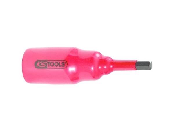 KS Tools 117.1735, Stikkontakt, 3/8", Metrisk, 1 hoder, 4 mm, Kromvanadiumstål